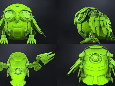  Robotic Owl 