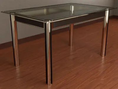 Office Table Free 3D model purchase