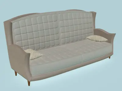 L-arms Sofa 3D model