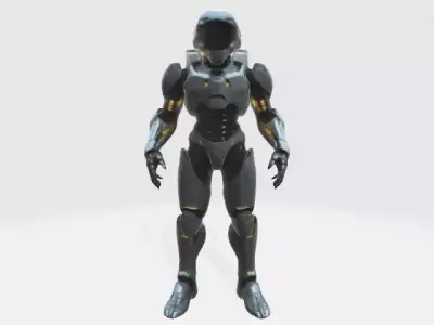 Exo suit 3D model