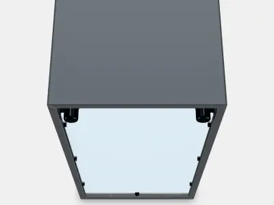 EKET Cabinet w door and 1 shelf 2 Low-poly 3D model