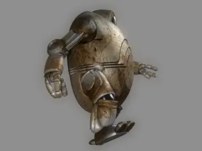 Animated Robot 3D model