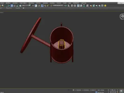 Jamie Young Italo Wall Sconce Low-poly 3D model