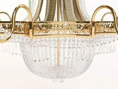 Classic Chandelier 3D model