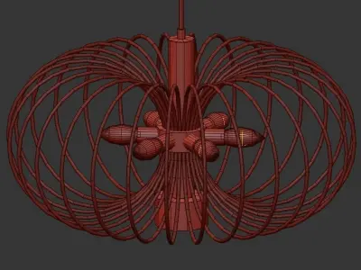 Round Metal  3D model