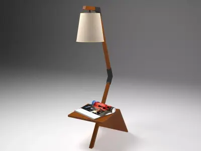 Floor lamp model 3D model