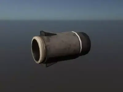 GameReady Cable 02 Low-poly 3D model Low-poly 3D model