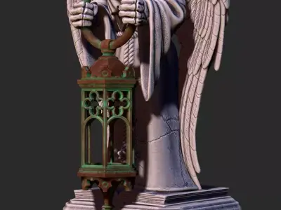 The Light Guardian - Scenary - Tabletop Games 3D print model
