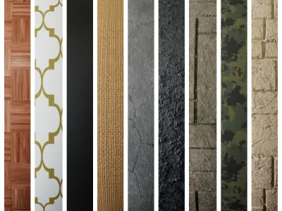 General Blender Material Pack 3D model