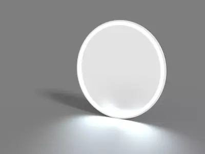 Mirror Iridia Roca LED by ARTrzcinski Low-poly 3D model