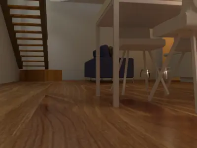 Living Room 3D model