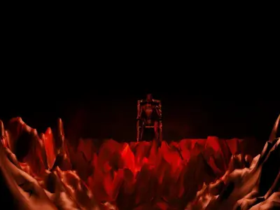 Hell - Devil House Low-poly 3D model