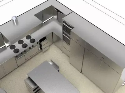 KITCHEN 91 3D model