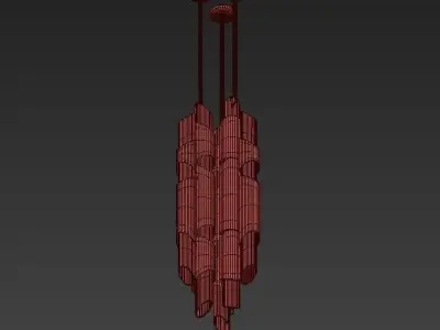 Segretto 1 Light Mini Pendant 3D model