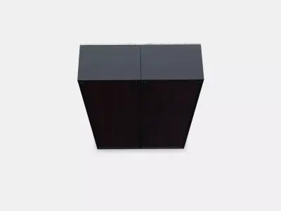 BESTA Storage combination with doors 24 Low-poly 3D model
