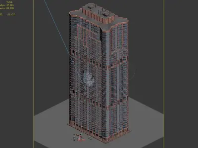 Different dimension - architecture - ruins 04 3D model
