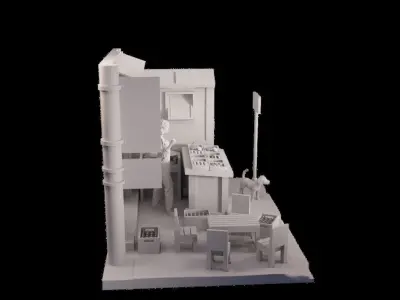 SaiGon Street Food 3D print model
