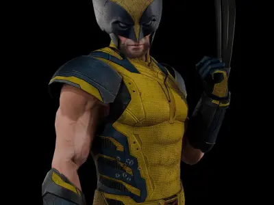 Wolverine from Deadpool and Wolverine 3D model