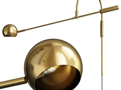 DOUGLAS SCONCE Low-poly 3D model