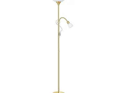 Remi 178cm Torchiere Floor Lamp - 5 Option 3D model