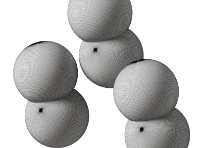 Orb Wall Lamp - Dekoor 3D model