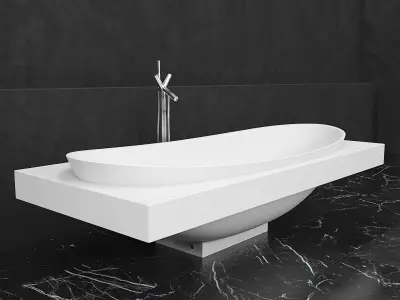 Bath Ceramica Laminia IO 3D model