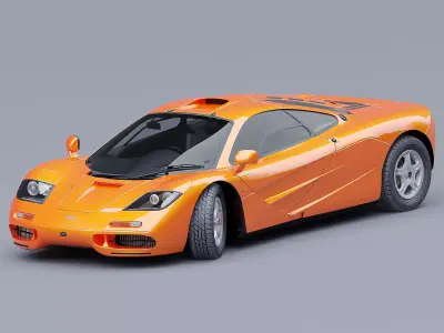 1993 McLaren F1 3D model