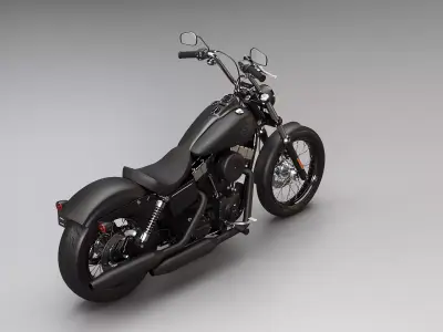 Street Bob 3D model
