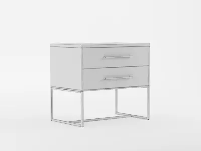Candelario 2 - Drawer Nightstand 3D model
