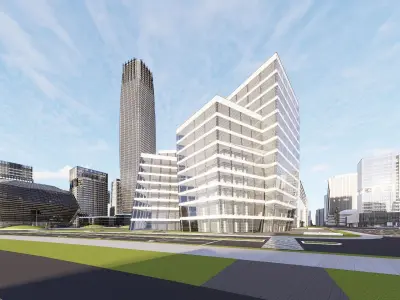 Shanghai China 3D model