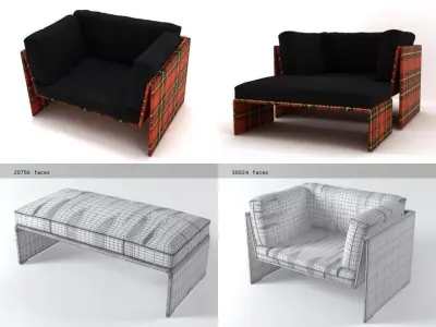 Slim Line DDC set 3D model