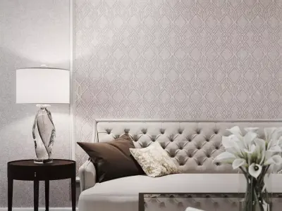 Geometric Diamond Lattice Wallpaper Texture