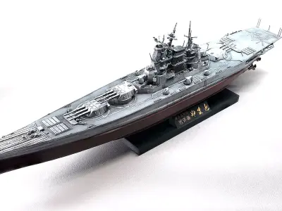 Yamato Class Future Battleship 2030 3Dprinter 3D print model