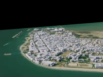 Banjul - Gambia 3D model