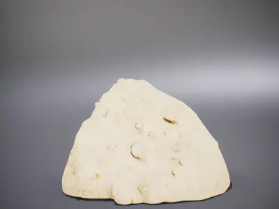 Desert Sand Rock model pack Low-poly 3D model