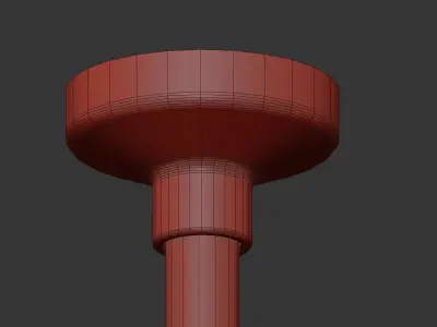 FOREST GREEN FILD RADIUS Lamp 3D model