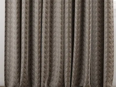 Curtain 393 3D model
