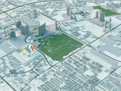 Las Vegas City 3D Model 3D model