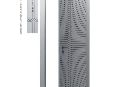 Door Credo 4 3D model