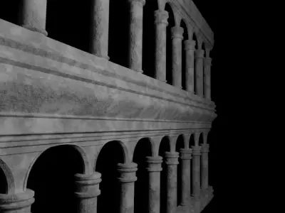 STRUCTURE PILLAR 3D model