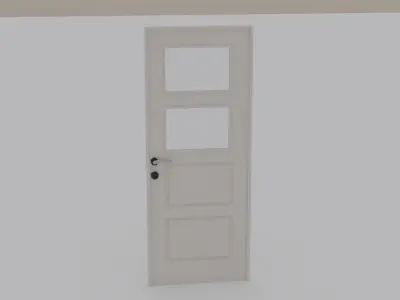 Interior Door V1  3D model