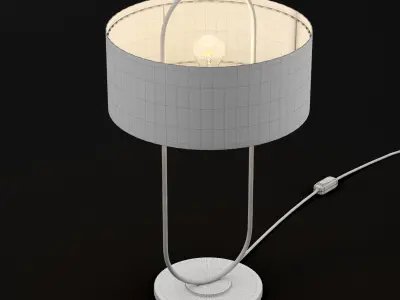 Modern table lamp  3D model
