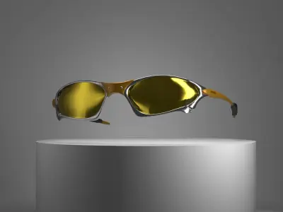 Oakley Penny Glasses  Low-poly 3D model