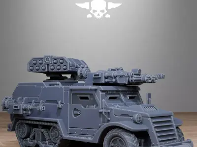 FreeGuard Half Track 3D print model