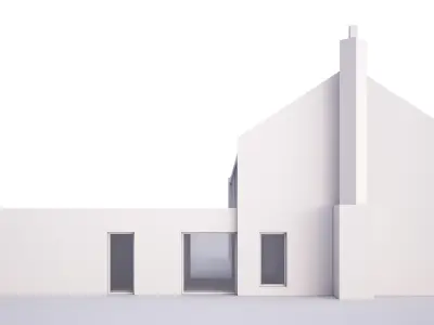 British House Horse and Groom 3D model