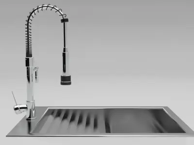 TAP AND SINK 3D model