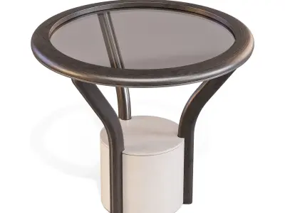 Giorgetti Chanterelle - Coffee and Side Tables 3D model