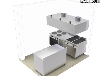 KITCHEN 56 3D model