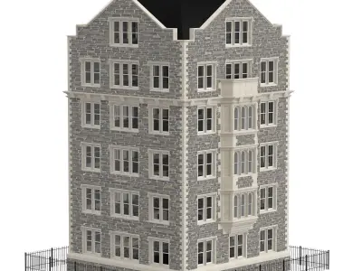 Old house 6 from New York 3D model