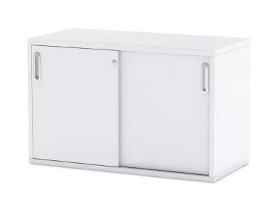 Herman Miller Paragraph Storage Cabinet 8 3D model